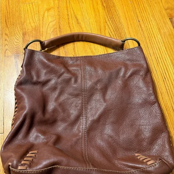 Lucky Brand Brown Hobo Bag - Picture 1 of 3